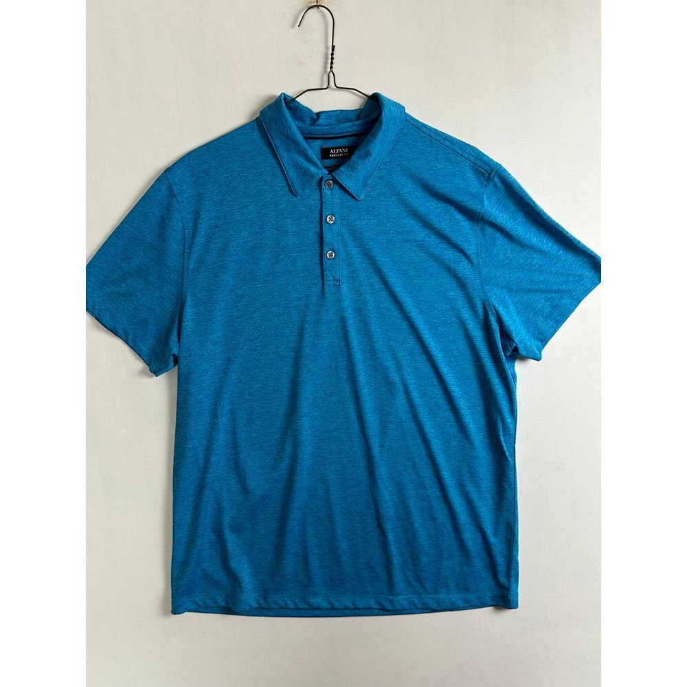 Alfani Men's‎ Regular Fit Polo Shirt Large